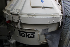  The new THT 750 Teka high-performance turbine mixer is the core component of the modernized mixing plant 
