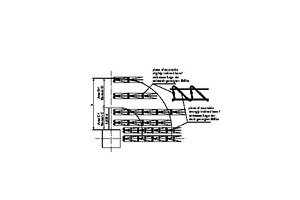  Countable bars in the verification of the steel load-bearing capacity according to ETA-13/0521 [2] 