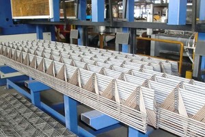  Lattice girders produced on the PL Tris  