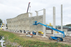  Montage der Lärmschutzwand  