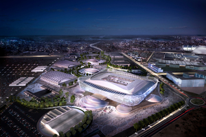  Animation of the completed Al Rayyan Stadium for the 2022 FIFA World Cup 