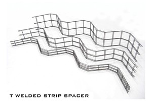  Typical S spacers with three line wires  