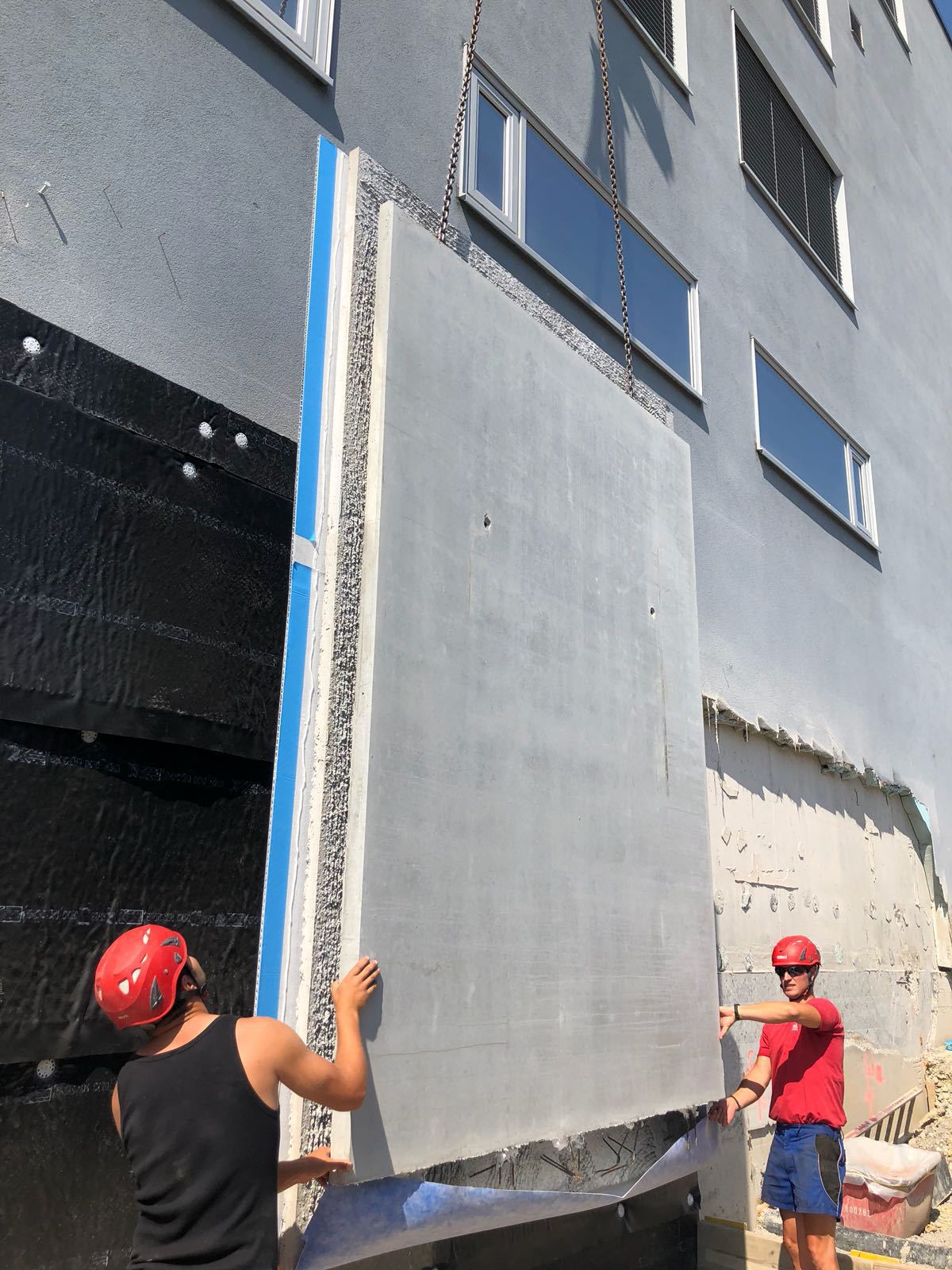 Polyfleece SX 1000 Wall – Precast concrete elements with