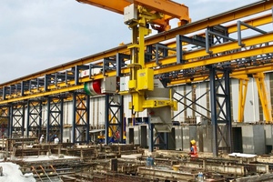  MCT Italy 5.000-l-Betonkübel und Gießanlage 