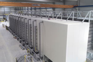  Curetec has delivered a system for controlling the climate in the curing chamber of the new Biebesheim Railroad Sleeper Plant of the concrete plant Leonhard Moll Betonwerk GmbH &amp; Co 