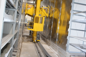  View of the heating and cooling system that Curetec recently delivered to Leonhard Moll Betonwerke 