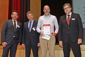  The Halfen GmbH was presented with the Innovation Prize of the Supplier Industry for Concrete Components 