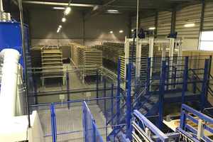  The curing area is designed to accommodate up to 5,400 pallets 