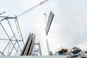  In the carrousel plant provided by Ebawe precast double walls belonging to the sustainable building system “Thomas Miljöstomme” are produced 