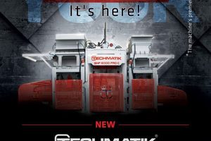  Techmatik S.A. stellte die neue Betonsteinfertigungsmaschine SHP 6000 Pro Co auf der diesjährigen bauma vor  