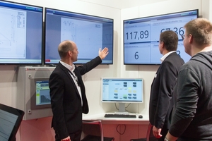  Unitechnik presented paperless production at the recent bauma 