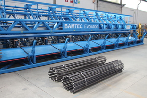  Strong partner: Progress Maschinen &amp; Automation manufactures the concrete reinforcement machines for the manufacture of Bamtec elements 