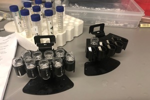  Water samples for testing 