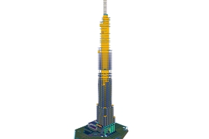  Das höchste Gebäude Südostasiens: der Vinhomes Landmark 81 als Tekla Structures Modell 