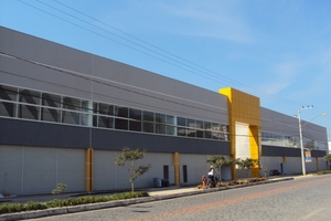  … bzw. bereits fertiggestellt wie das Firmengebäude von MDM Empreendimentos e Participações S. A. in Timbó/SC  