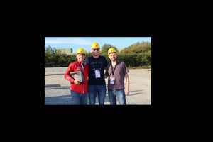  Diogo Emmendoerfer (Technical Director Antares) and Tiago Emmendoerfer (Sales Director Antares) greet BFT editor-in-chief Silvio Schade (from right to left) …  