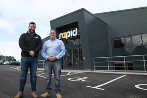  Rapid Operations Executive John Pickering (links) und Geschäftsführer Mark Lappin 