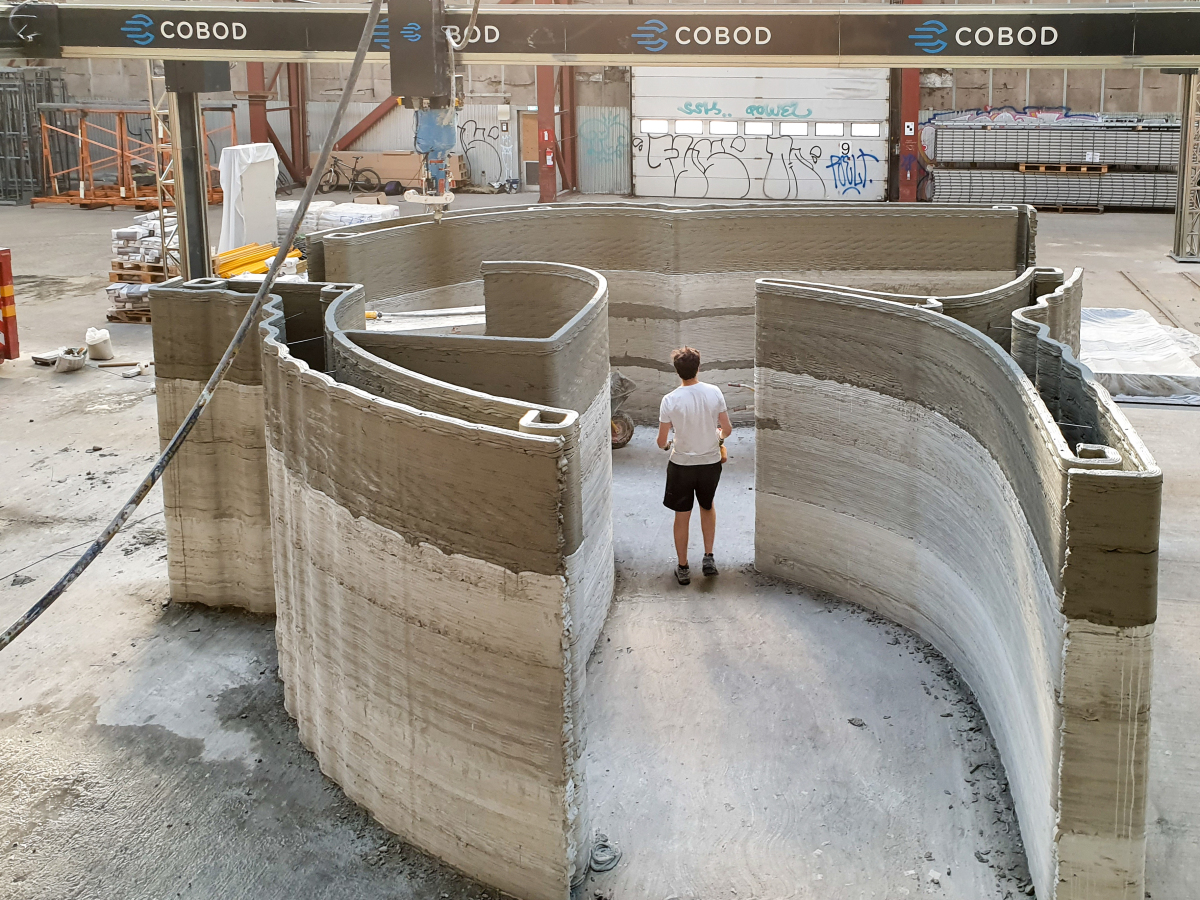 Europe S First 3d Printed Building In Just 3 Days Re Printed