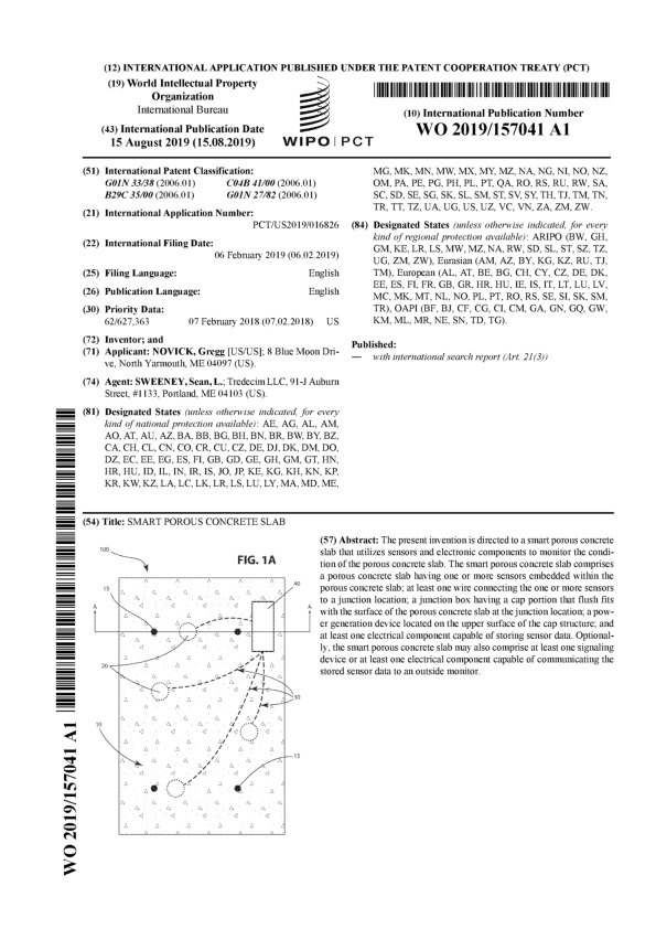 Smart porous concrete slab Concrete Plant Precast Technology