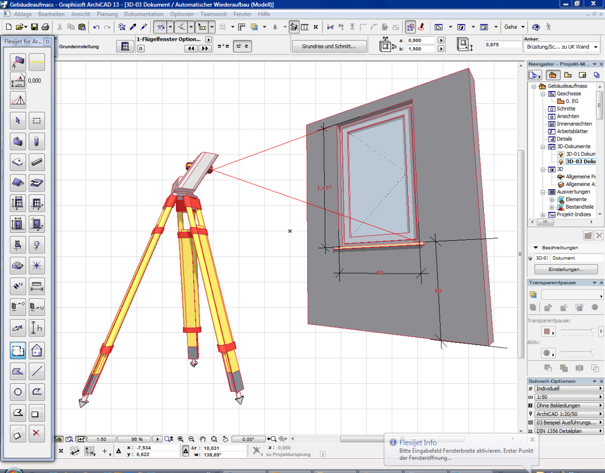 3d Measurement Systems From The Measuring Point To The Bim Model