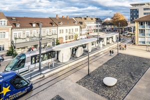  Die grenzüberschreitende Straßenbahnlinie hat auch symbolische Bedeutung  