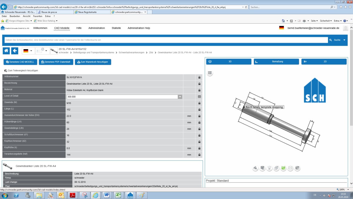 Threaded Anchors As Permanent Fastenings For Civil Engineering Works Concrete Plant Precast Technology Schröder's equation is an eigenvalue equation for the composition operator ch, which sends a function f to f(h(.)). threaded anchors as permanent