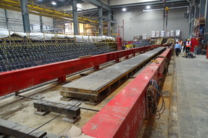  Decast Ltd has invested in a 2.7m x 34m self-stressing universal casting bed  