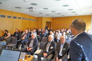  Das Podium Betonwerkstein auf den 64. Betontagen war wie immer sehr gut besucht 