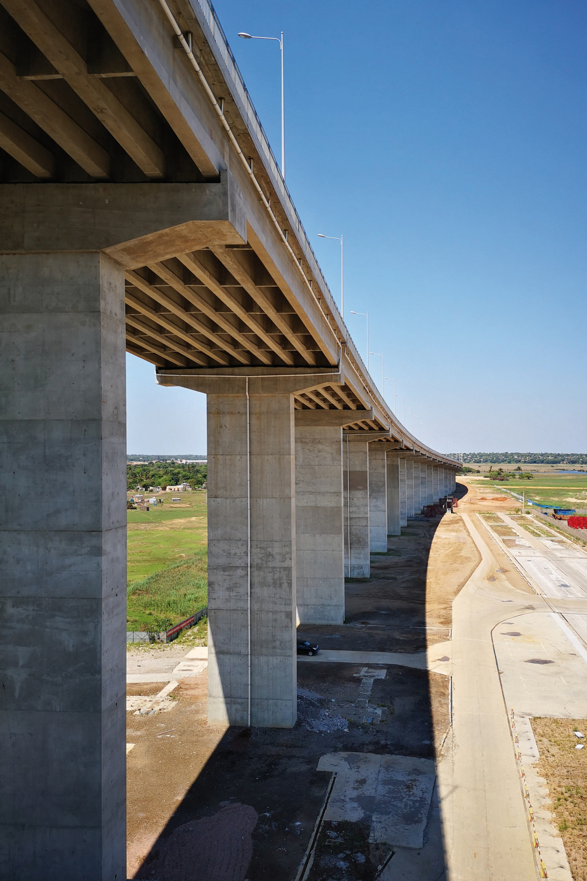 Africa S Longest Suspension Bridge Concrete Plant Precast Technology Concrete bridges are a type of bridge, constructed out of concrete. africa s longest suspension bridge