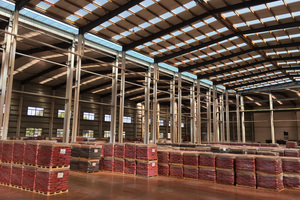  Iron oxide warehousing at Hyrox 