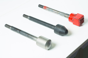  Fig. 10: Bush hammering and ageing tools 