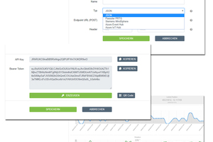  Die Device-Cloud des h2n-Trackers ist komfortabel bedienbar und bietet zahlreiche standardisierte Schnittstellen zur einfachen Systemintegration und Anbindung weiterer Cloudlösungen 