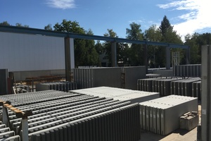  The precast concrete noise barrier walls are the flagship product of the concrete producer 