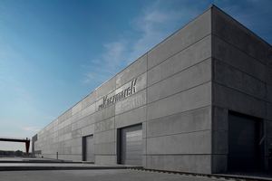  The new production hall in Prusice near Wroclaw has been constructed with precast concrete elements of the company‘s own manufacture 