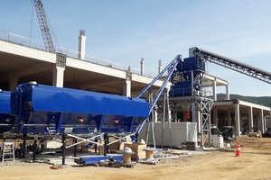  MCT Italy Batching Plant during installation  