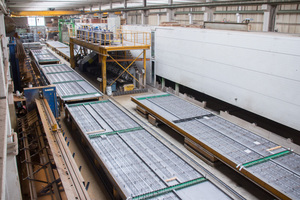  The compact circulation system from 1994 is specialized in production of Filigran floor slabs 