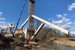  Die Betonelemente für dieses Projekt lieferte die Fa. Franz Oberndorfer GmbH 