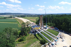  With the „folding bridge“ developed at TU Wien costs and time can be saved 