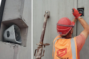  Construction works on the Hilton Garden Inn in London 