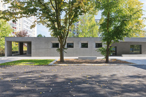  The „Betonoase“ in Berlin Lichtenberg is a youth centre which was realised in 2019 together with Gruber + Popp Architects using infra-lightwightconcrete (ILC) 