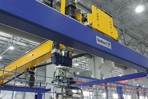  Highly efficient robots and machines ensure superior productivity in the production process 