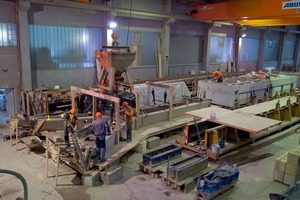  The production of the columns takes place in the Schick precast plants 