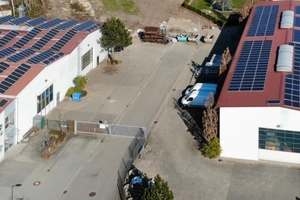  Aerial view of the parent plant of Kniele GmbH in Bad Buchau 