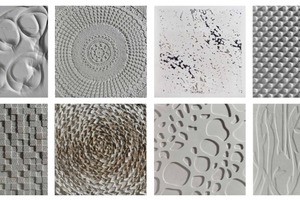  Ornaments in white concrete made with Dyckerhoff Flowstone 