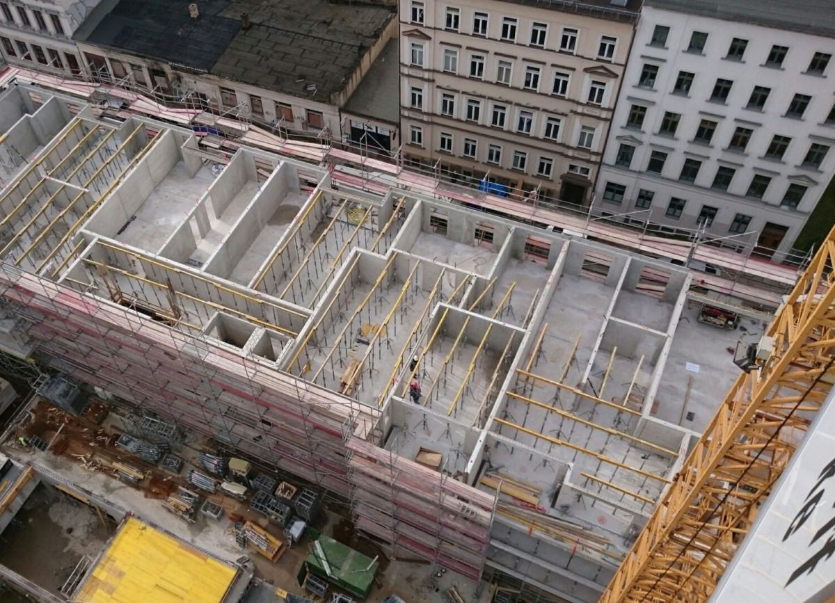 Liapor Lightweight Concrete Elements For Six New Apartment Buildings Concrete Plant Precast Technology