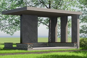  Visualization of the pavilion 