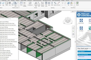  AgaCAD Software Interface Precast Concrete 