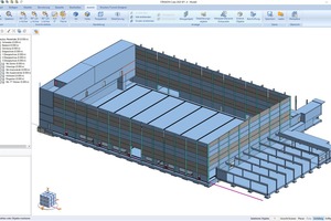  For project planning and design, the engineering office recently started to work with the 3D CAD software Strakon from Dicad 