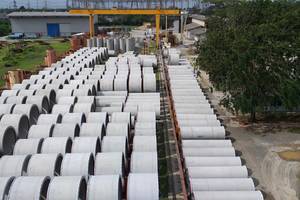  PT Bonna Indonesia supplies 7km of reinforced concrete pipes for $4.5 billion Bangladesh power plant 