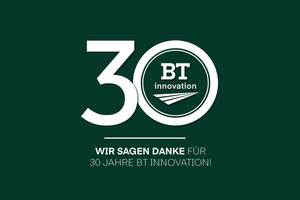  Success built on innovation – B.T. innovation GmbH celebrates its 30th anniversary 